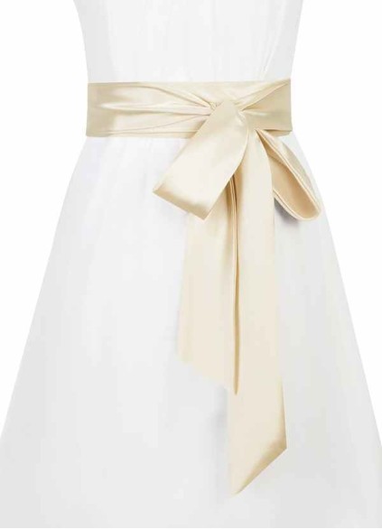 Pawzc Charmeuse Sash Pawzc Charmeuse Sash