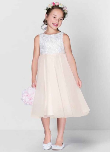 Pawzc Udara Flower Girl Dress