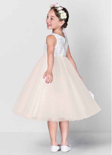 Pawzc Udara Flower Girl Dress
