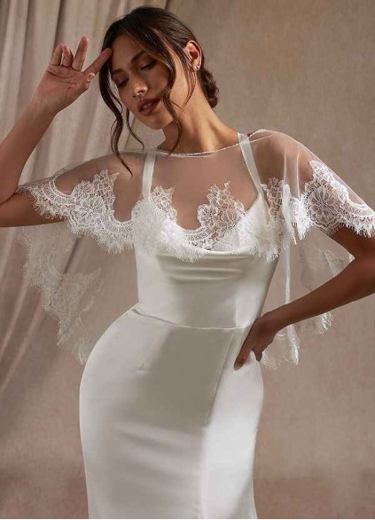 Pawzc Delight Lace Tulle Wrap Pawzc Delight Lace Tulle Wrap