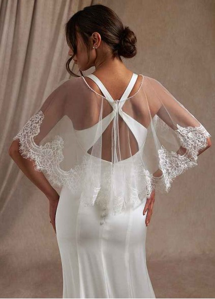 Pawzc Delight Lace Tulle Wrap Pawzc Delight Lace Tulle Wrap