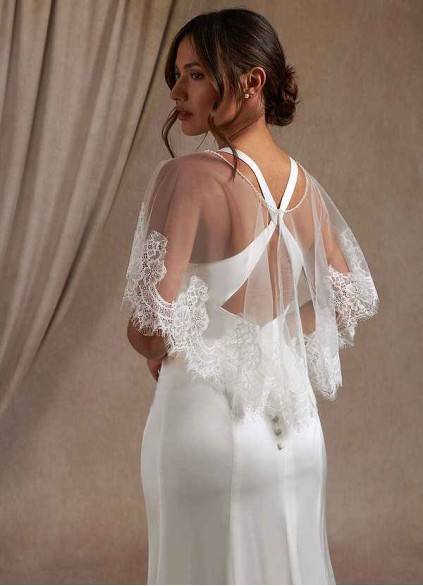 Pawzc Delight Lace Tulle Wrap Pawzc Delight Lace Tulle Wrap