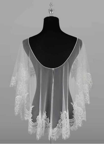 Pawzc Delight Lace Tulle Wrap Pawzc Delight Lace Tulle Wrap