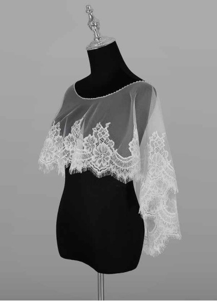 Pawzc Delight Lace Tulle Wrap Pawzc Delight Lace Tulle Wrap