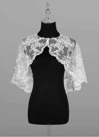 Pawzc Hephzibah Lace Tulle Wrap