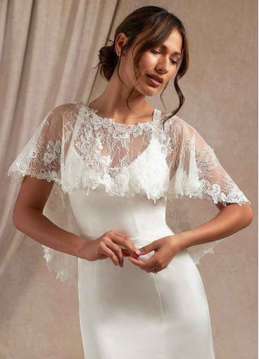 Pawzc Hodesh Lace Tulle Wrap