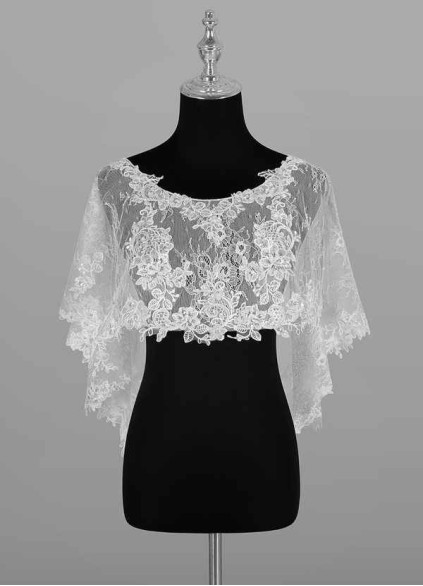 Pawzc Hodesh Lace Tulle Wrap Pawzc Hodesh Lace Tulle Wrap