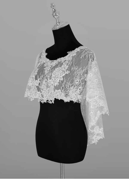 Pawzc Hodesh Lace Tulle Wrap Pawzc Hodesh Lace Tulle Wrap