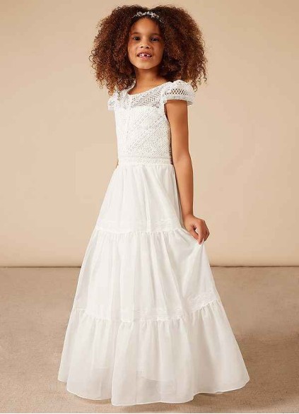 Pawzc Evan Flower Girl Dress
