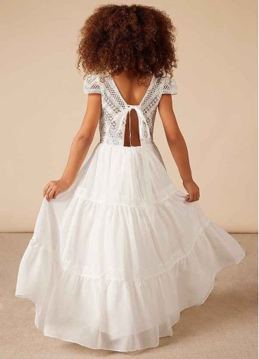 Pawzc Evan Flower Girl Dress