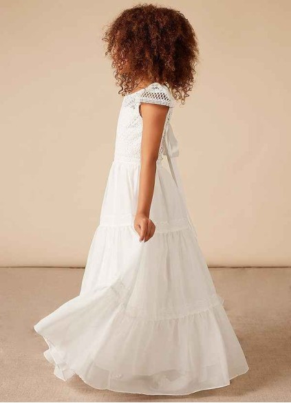 Pawzc Evan Flower Girl Dress
