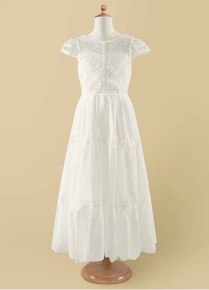 Pawzc Evan Flower Girl Dress