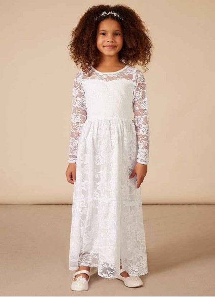 Pawzc Agatha Flower Girl Dress