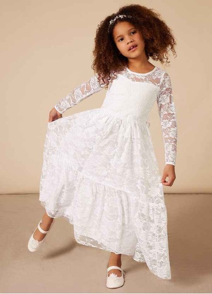 Pawzc Agatha Flower Girl Dress