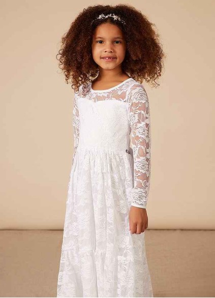 Pawzc Agatha Flower Girl Dress