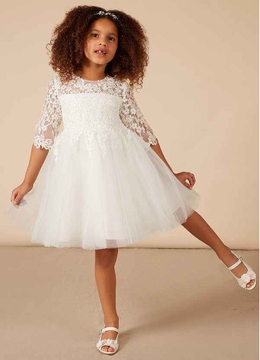 Pawzc lindsay Flower Girl Dress