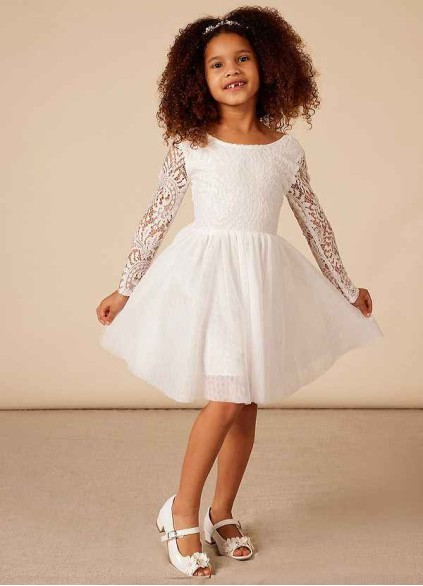 Pawzc Vada Flower Girl Dress