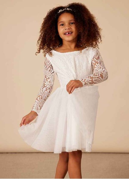 Pawzc Vada Flower Girl Dress