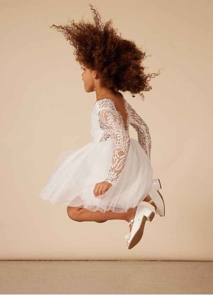 Pawzc Vada Flower Girl Dress