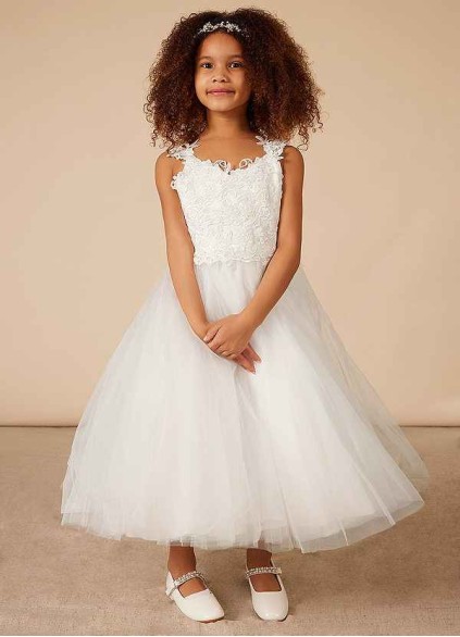 Pawzc Ellison Flower Girl Dress