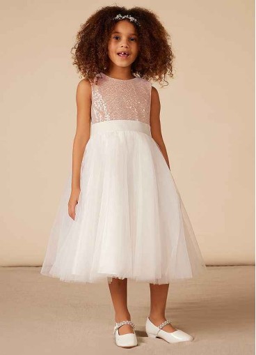Pawzc Abitha Flower Girl Dress