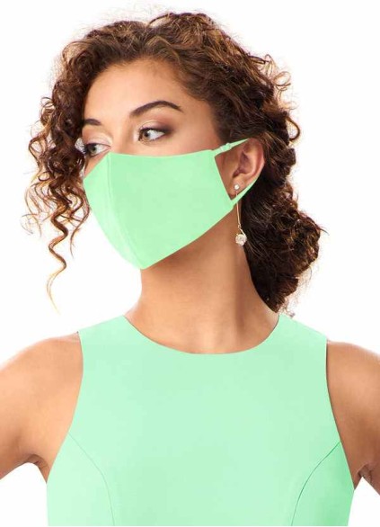 Pawzc Non-Medical Matte Satin Reusable Face Mask With Adjustable Loop Pawzc Non-Medical Matte Satin Reusable Face Mask With Adjustable Loop