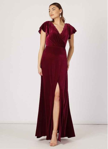 Pawzc Bellamy Velvet Dress