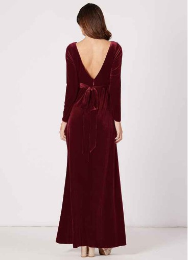 Pawzc Brynn Velvet Dress
