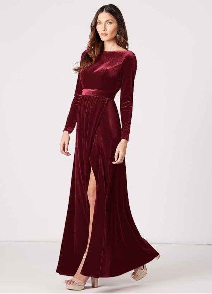 Pawzc Brynn Velvet Dress Pawzc Brynn Velvet Dress