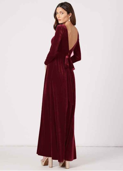 Pawzc Brynn Velvet Dress Pawzc Brynn Velvet Dress