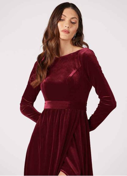 Pawzc Brynn Velvet Dress Pawzc Brynn Velvet Dress