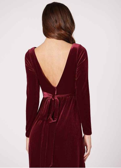 Pawzc Brynn Velvet Dress Pawzc Brynn Velvet Dress
