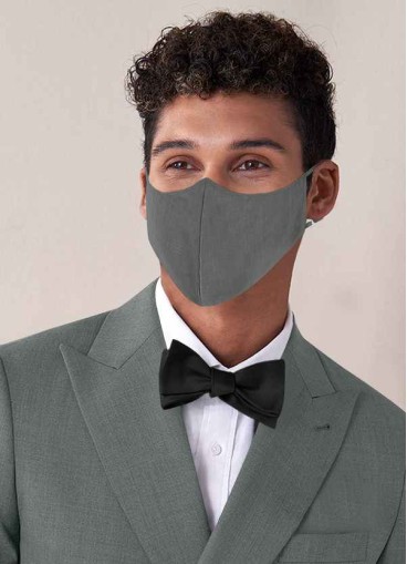 Pawzc Men's Non-Medical Reusable Suiting-style Face Mask