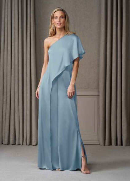 Pawzc Hagretta Stretch Satin Jumpsuit