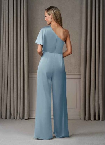 Pawzc Hagretta Stretch Satin Jumpsuit