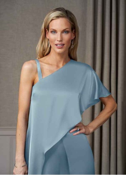 Pawzc Hagretta Stretch Satin Jumpsuit Pawzc Hagretta Stretch Satin Jumpsuit