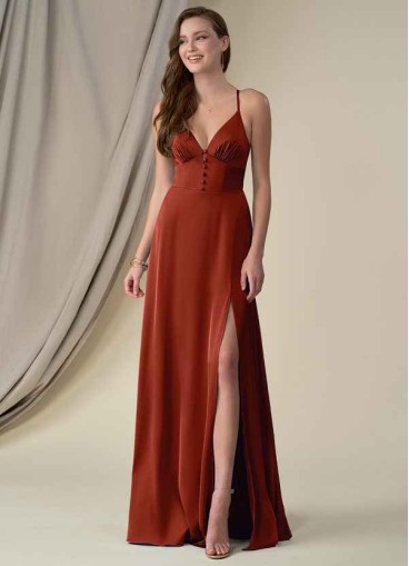 Pawzc Mina Stretch Satin Dress