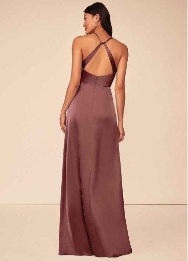 Pawzc Geanna Stretch Satin Dress