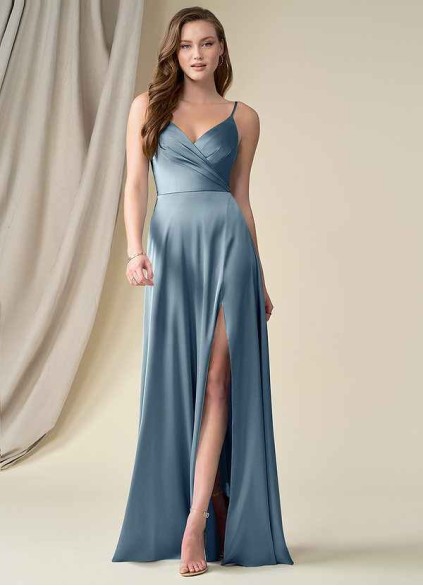 Pawzc Dalilah Stretch Satin Dress