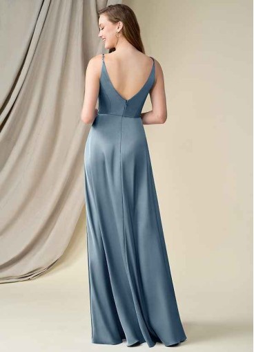 Pawzc Dalilah Stretch Satin Dress