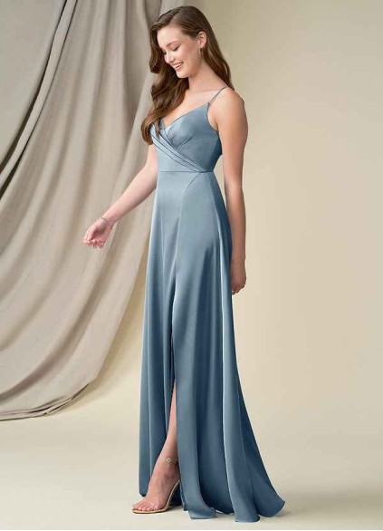 Pawzc Dalilah Stretch Satin Dress