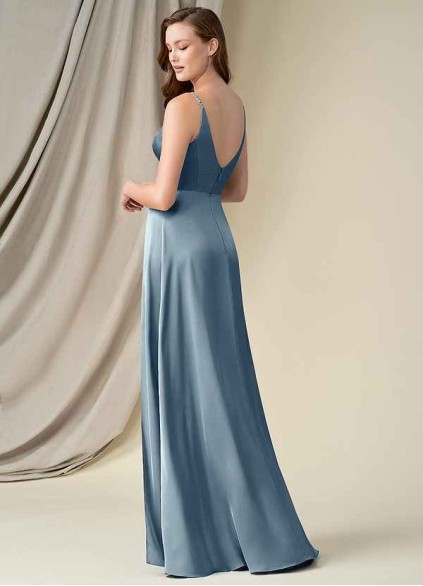 Pawzc Dalilah Stretch Satin Dress
