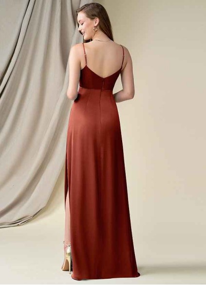 Pawzc Esmee Stretch Satin Dress