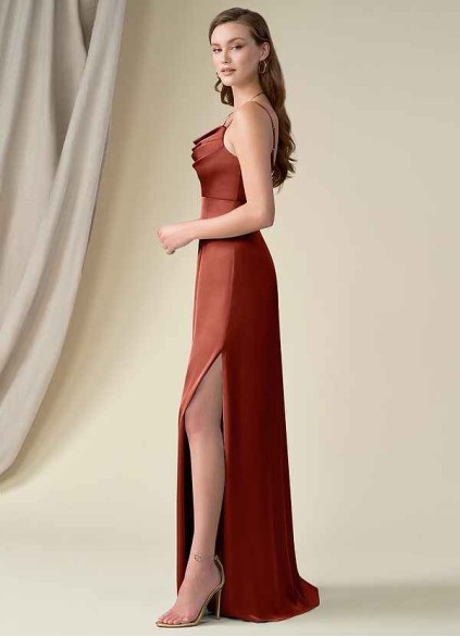 Pawzc Esmee Stretch Satin Dress