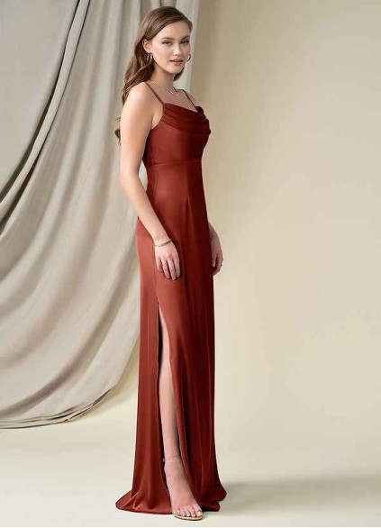 Pawzc Esmee Stretch Satin Dress