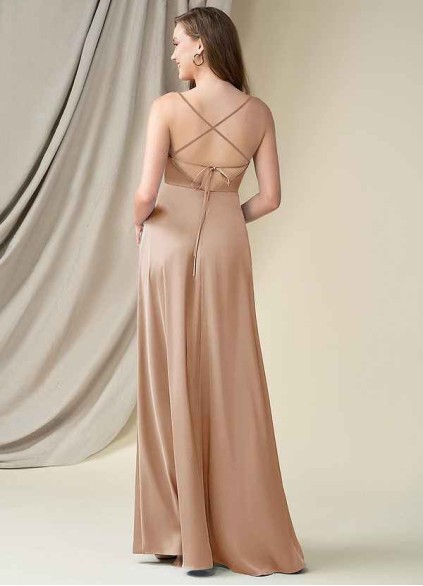 Pawzc Madaleine Stretch Satin Dress Pawzc Madaleine Stretch Satin Dress