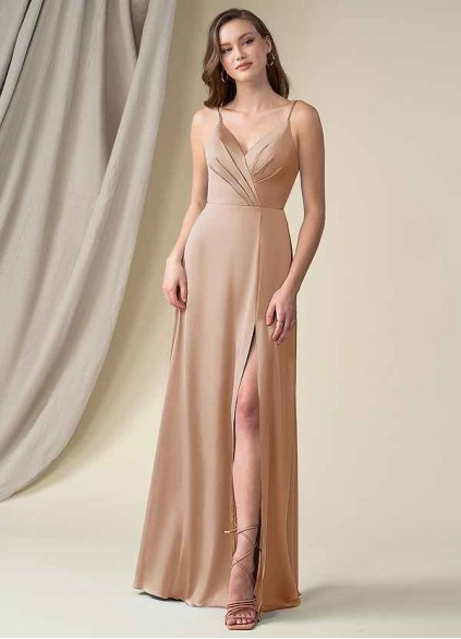 Pawzc Madaleine Stretch Satin Dress Pawzc Madaleine Stretch Satin Dress