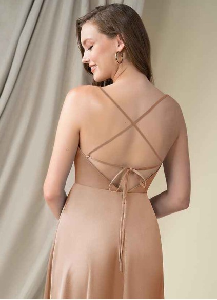 Pawzc Madaleine Stretch Satin Dress Pawzc Madaleine Stretch Satin Dress