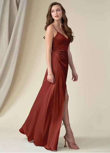 Pawzc Marchella Stretch Satin Dress Pawzc Marchella Stretch Satin Dress