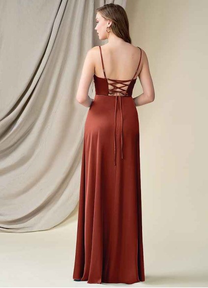 Pawzc Marchella Stretch Satin Dress Pawzc Marchella Stretch Satin Dress
